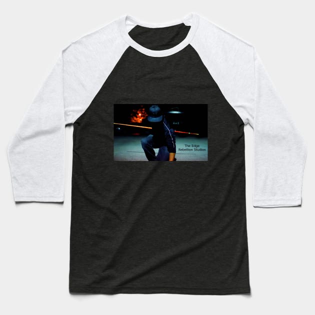 Edge w/ Staff Baseball T-Shirt by Rebellion7365
